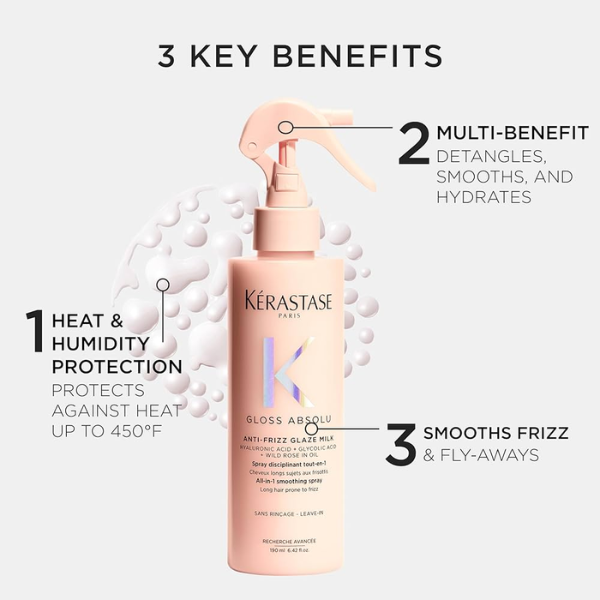 Kérastase - Gloss Absolu Glaze Milk Heat Protecting Spray