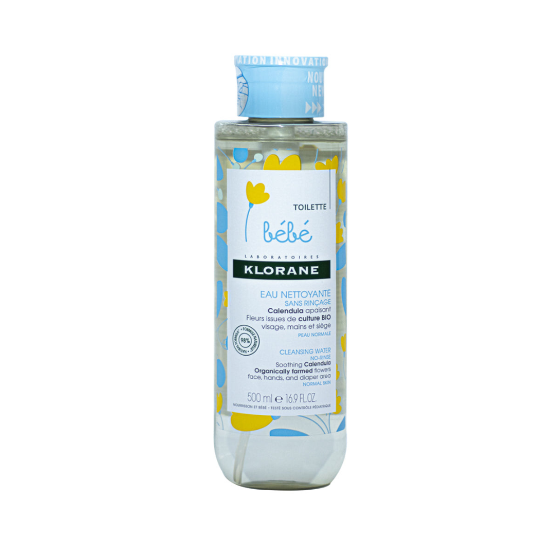Klorane Bébé Cleansing Water with Calendula 500 ML
