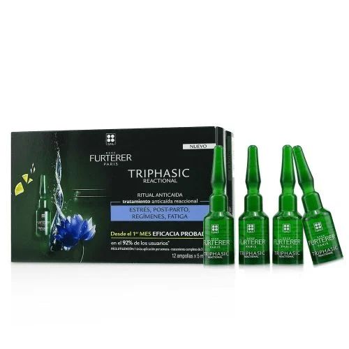 Rene Furterer - Triphasic Reactional Anti Hair Loss Ritual Treatment 12 Ampoule