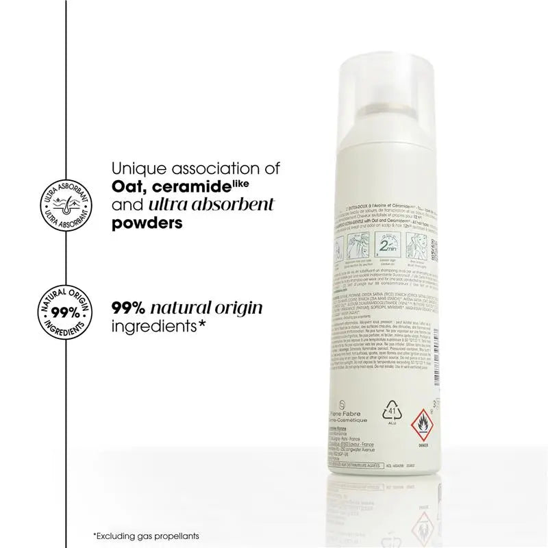 Klorane Dry Shampoo with Oat Milk and Ceramide