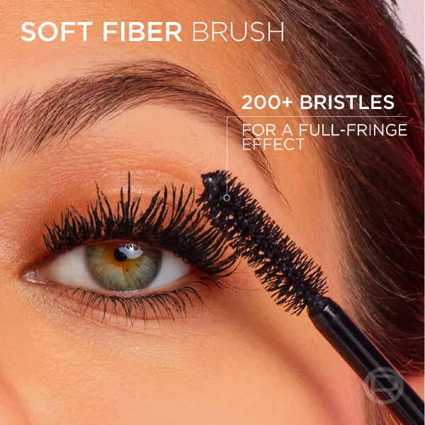 Lash Paradise 24 Hour, Volumizing and Lengthening Black Mascara- Washable - Features 2 