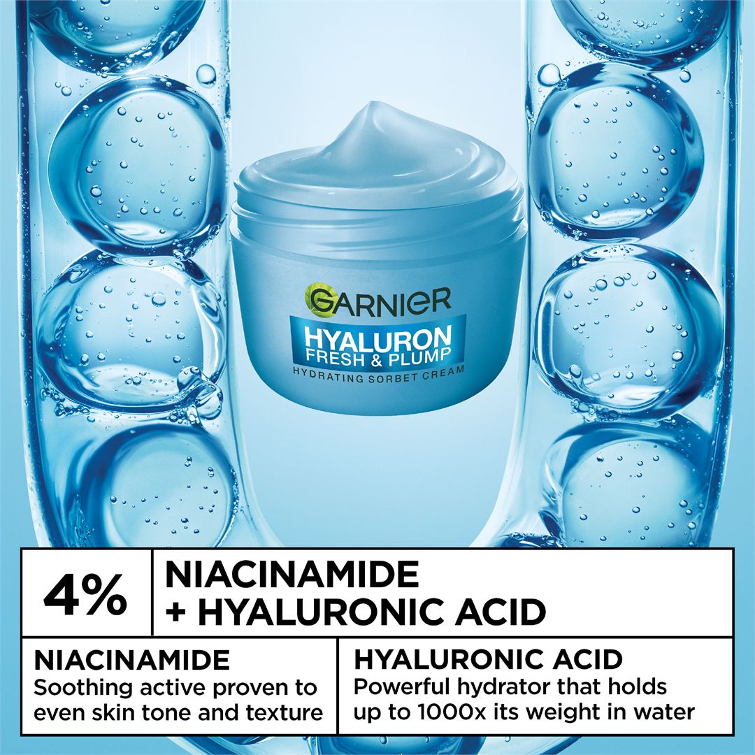 Hyaluron Fresh & Plump Sorbet Cream 85 mL