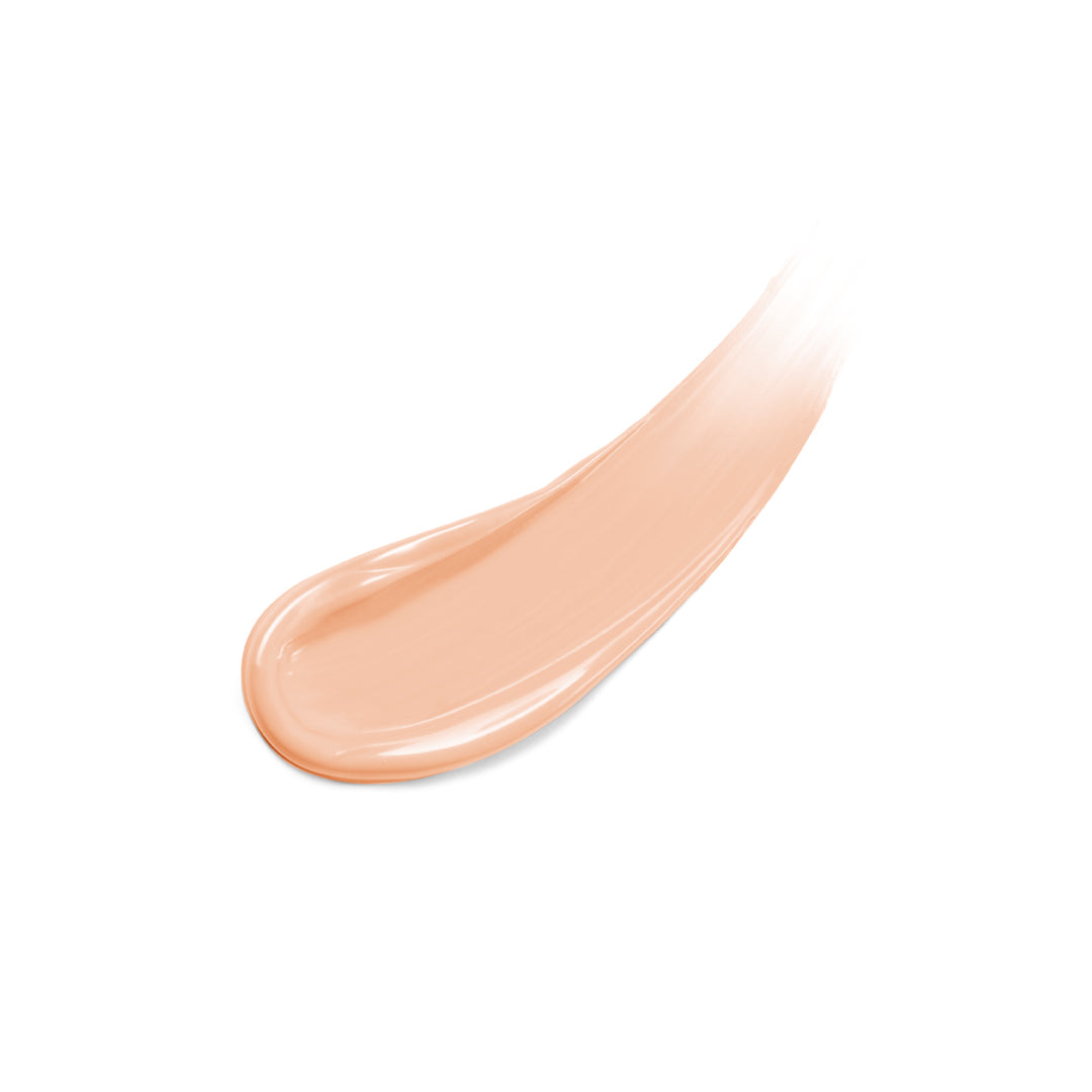 Beige cream swatch on a white background