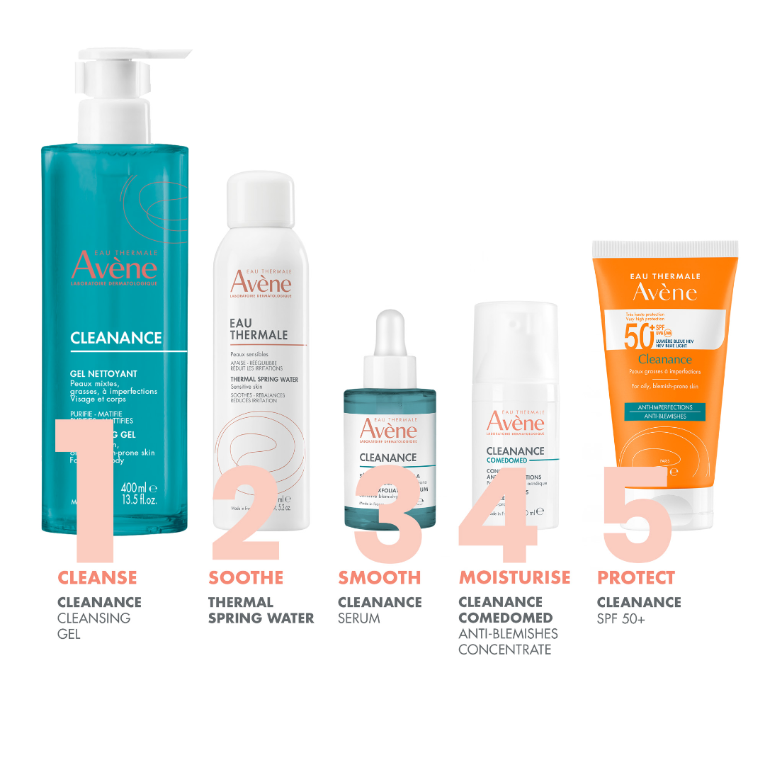Avène Cleanance Routine 