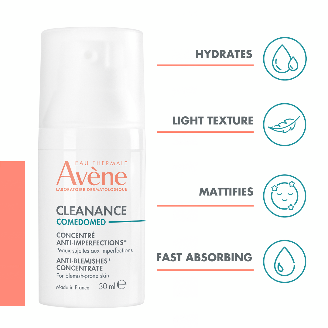 Avène Cleanance Comedomed Anti-Blemish Concentrate Benefits