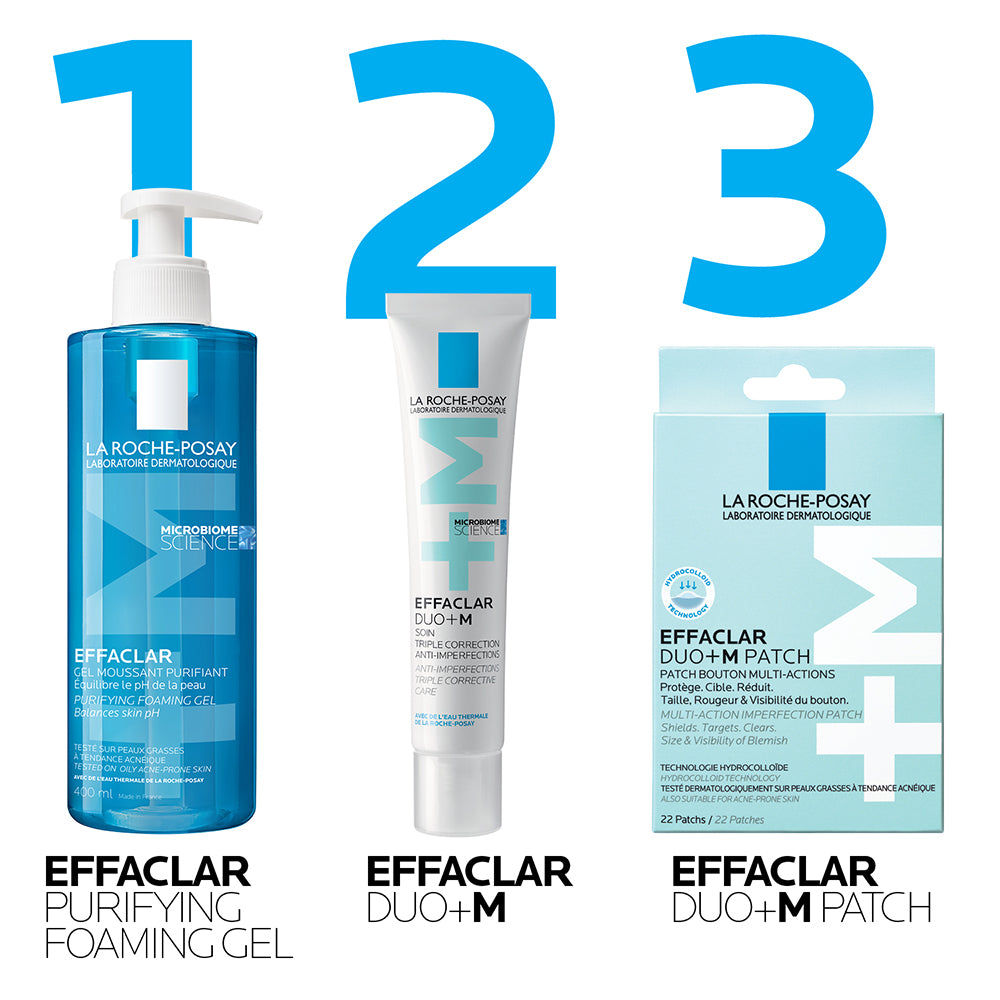 Effaclar Duo+M 3H Spot Patches for Acne Prone Skin