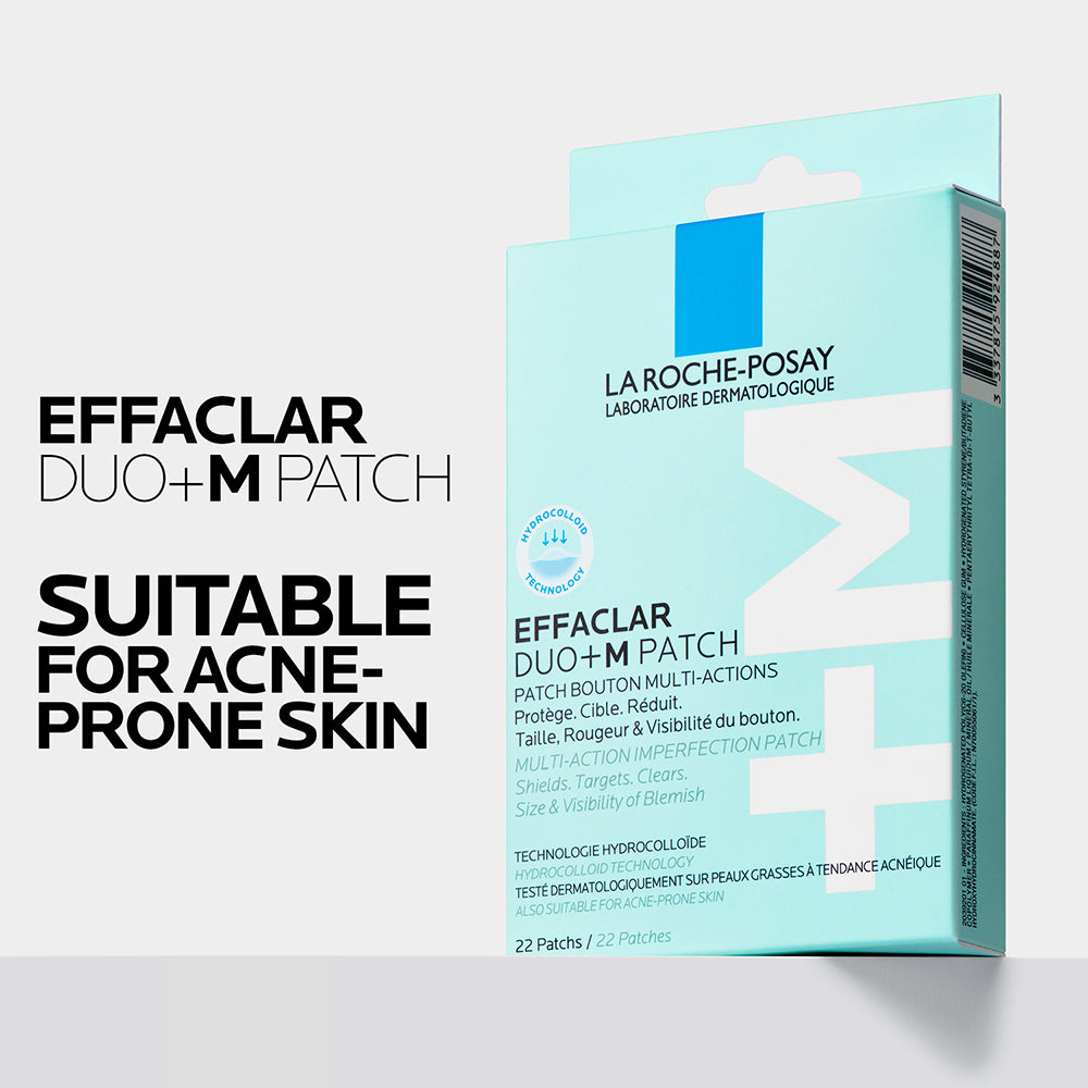 Effaclar Duo+M 3H Spot Patches for Acne Prone Skin
