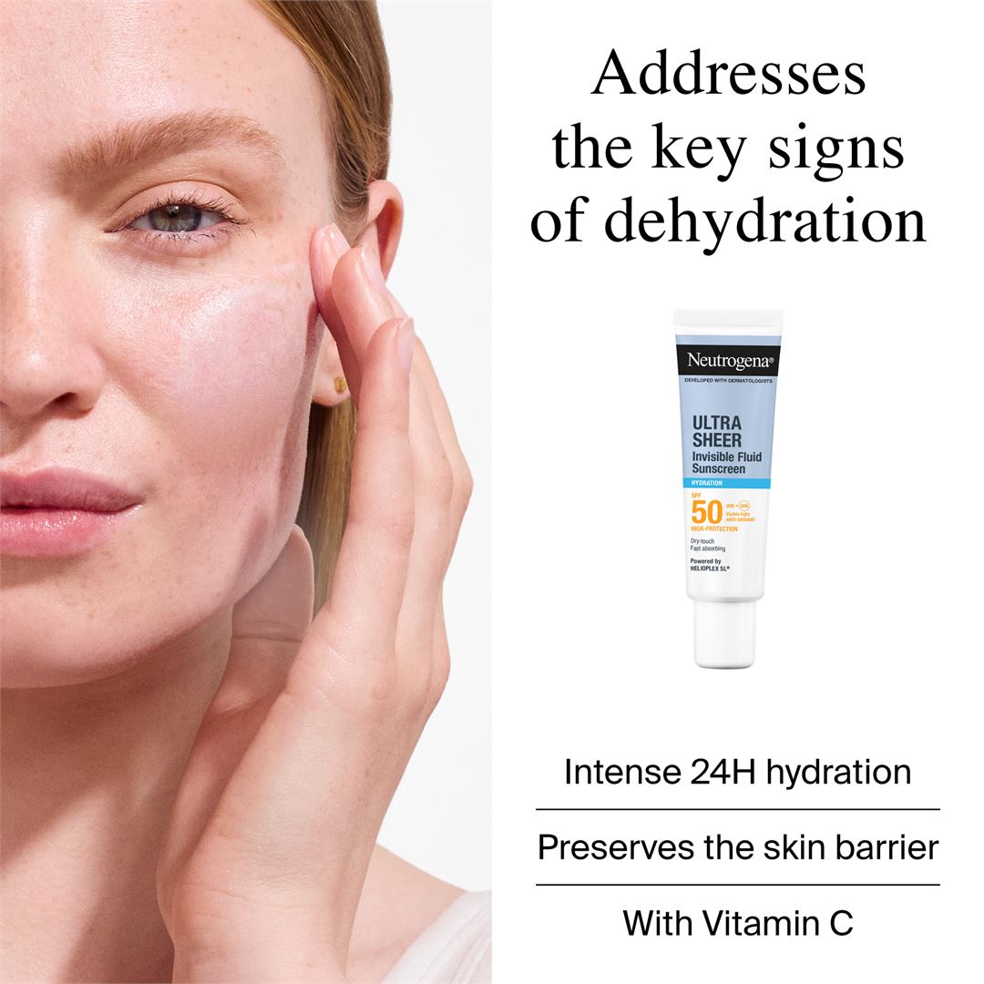 Ultra Sheer Invisible Fluid Hydrating Sunscreen SPF 50
