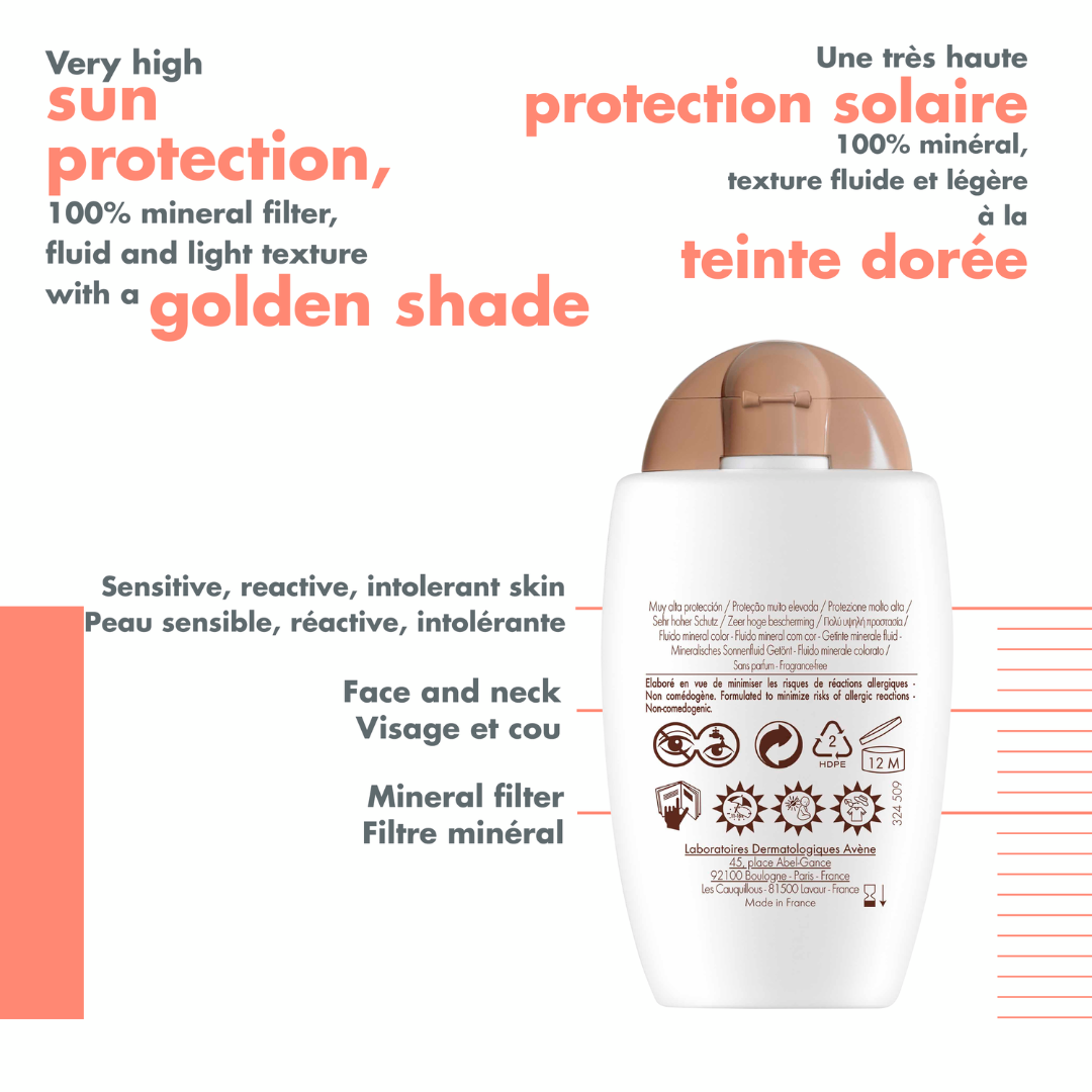 Mineral Sunscreen Fluid Tinted SPF 50+