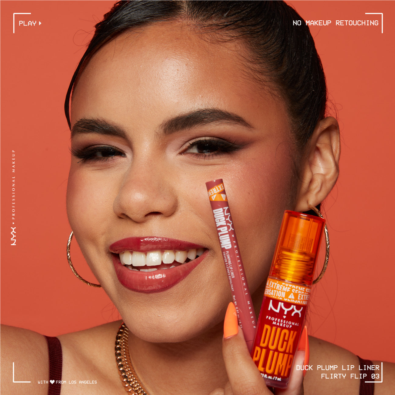 Duck Plump Plumping Lip Liner, Up To 10 HR Wear, Matte Finish,