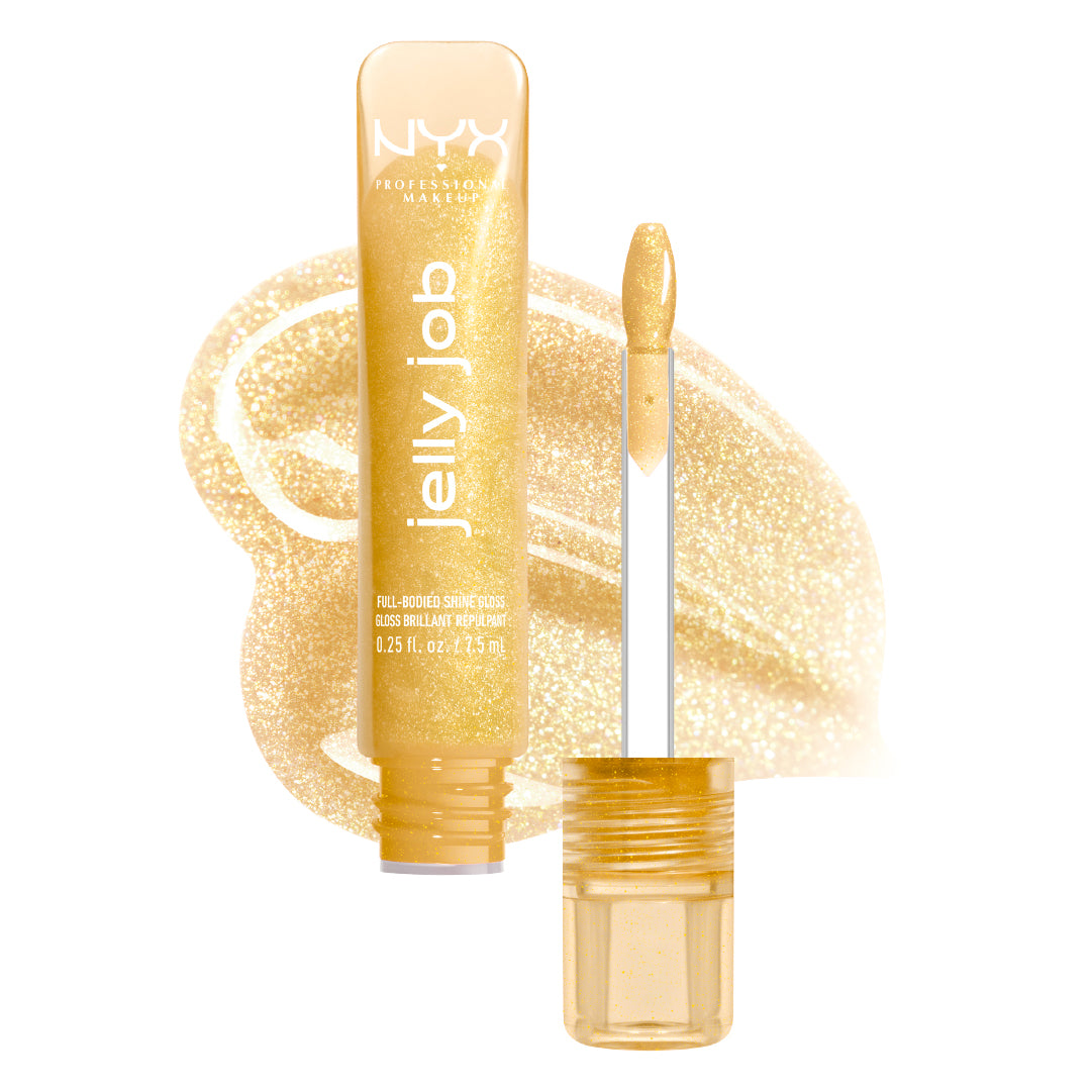 NYX Jelly Job Lip Gloss high-shine hydrating lip tint with cherry oil