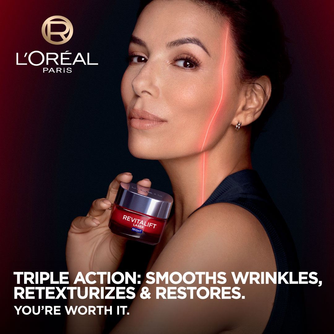 Revitalift Laser x3 Anti-Aging Moisturizing Night Cream, against Wrinkles and Signs of Aging, with Pro-Retinol, 50ml