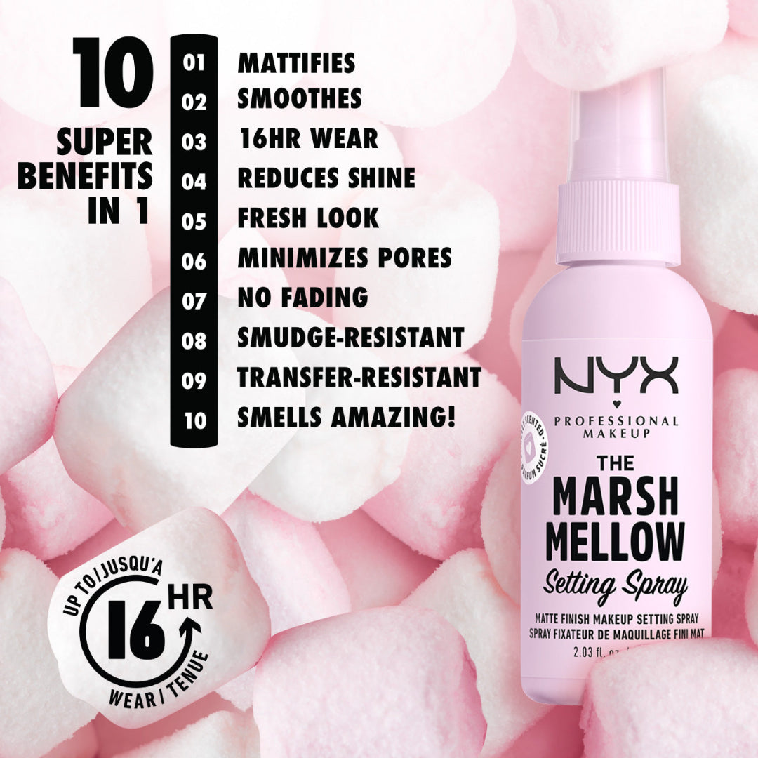 Marshmellow Setting Spray - No Fading, Sweeping Or Dispensing Fixing Spray - Benefits