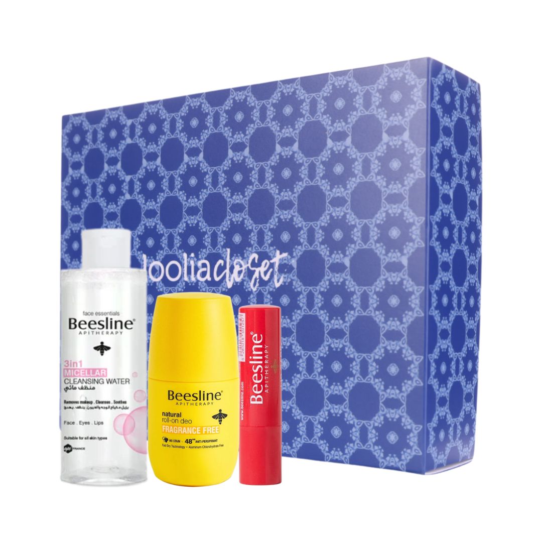 Shimmery Cherry Lip Care + 3 in 1 Micellar Water 100 ML + Natural Roll-On Deodorant At 10% OFF