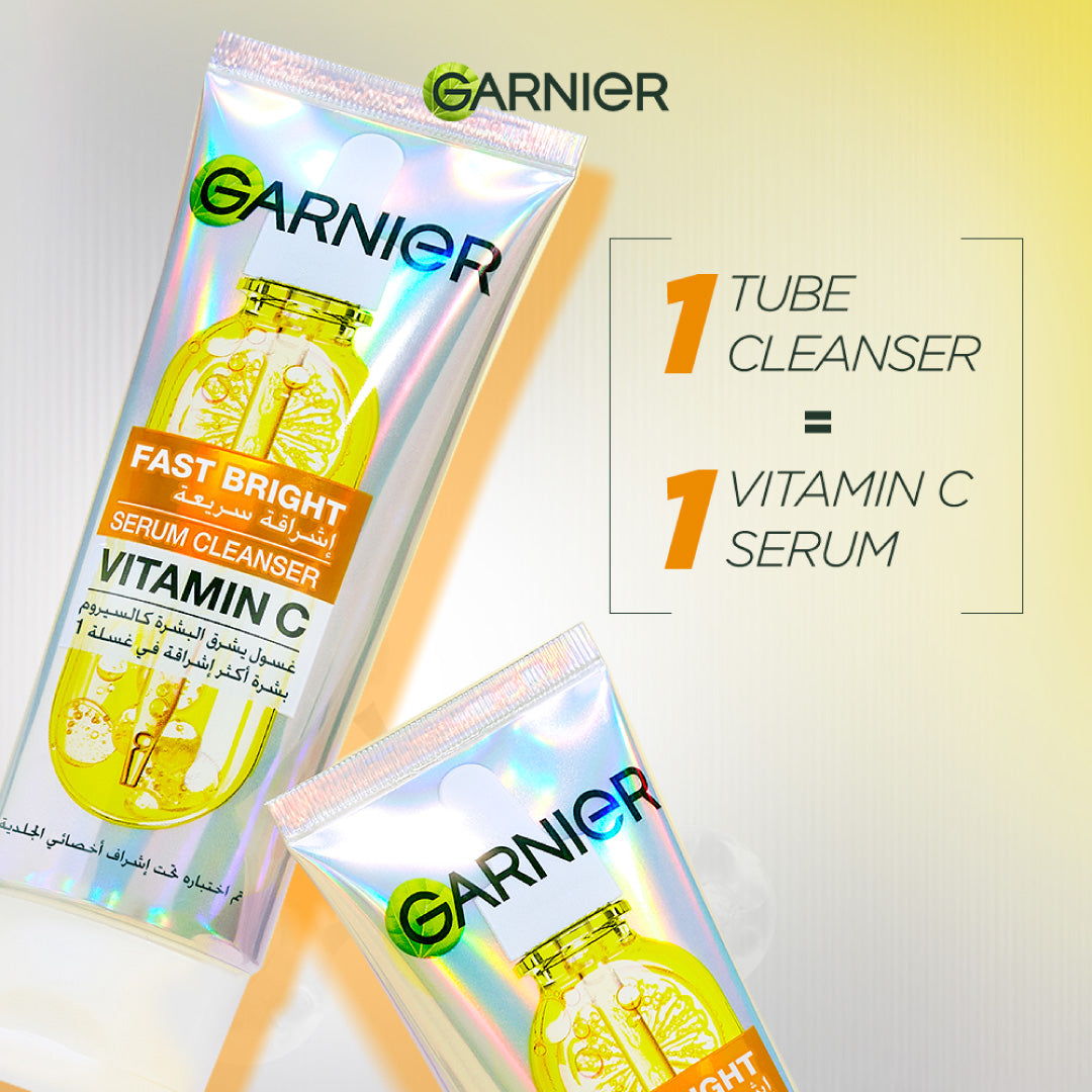 Fast Bright Serum Cleanser Dual Action Foam Cleanser