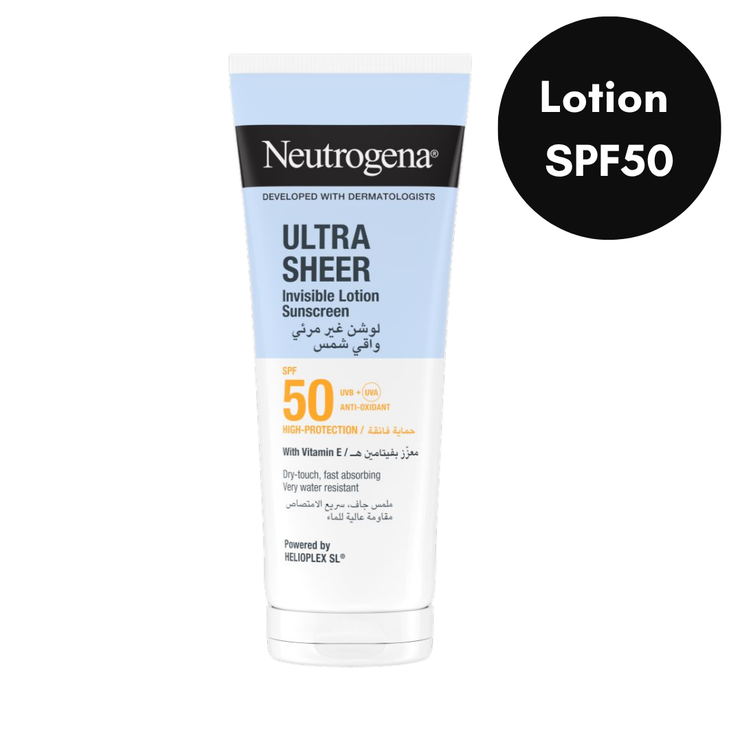 Ultra Sheer Invisible Lotion Sunscreen SPF 50