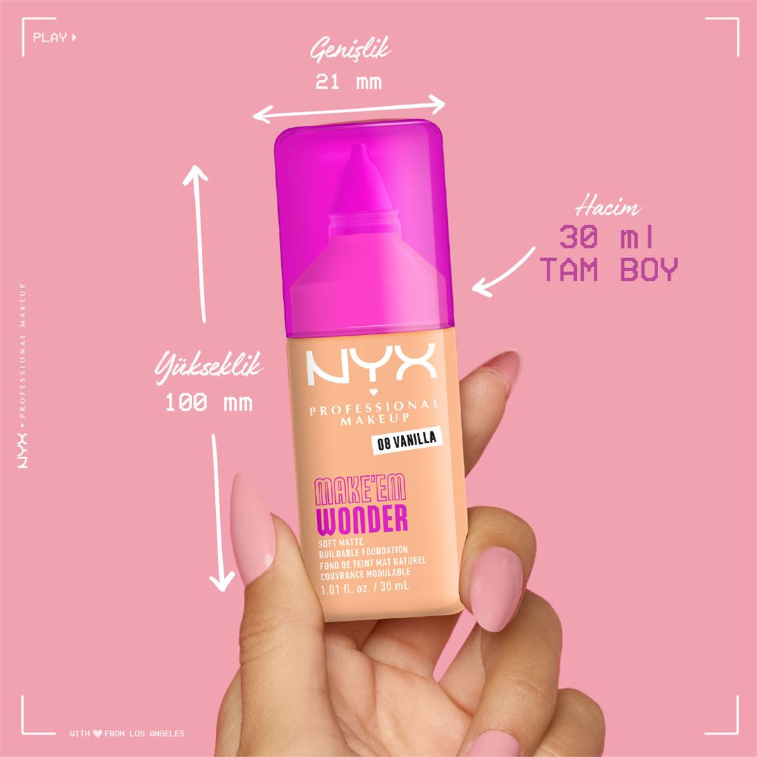 Make ‘Em Wonder Soft Matte Buildable Foundation