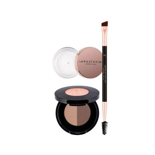 Anastasia Beverly Hills - Fluffy & Fuller-Looking Brow Kit - Dark Brown