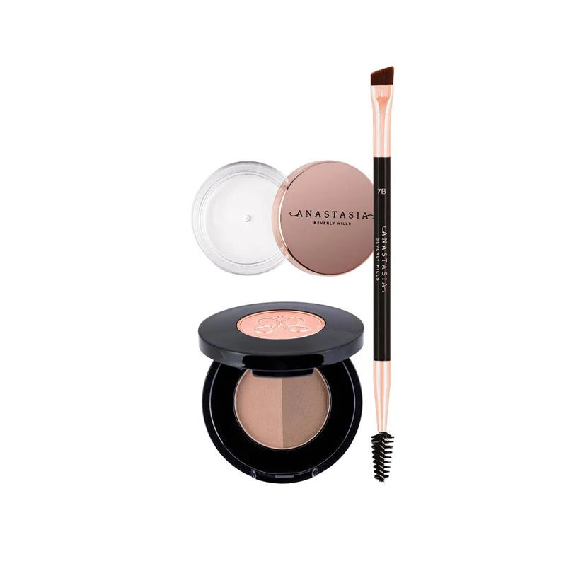 Anastasia Beverly Hills - Fluffy & Fuller-Looking Brow Kit - Medium Brown