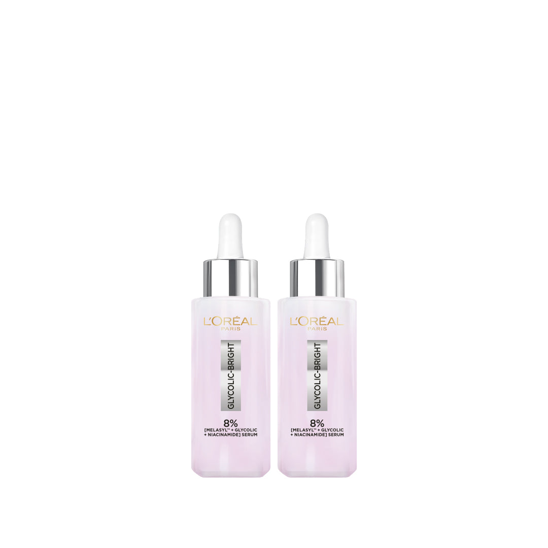 2x Glycolic Bright Instant Face Serum 30 ML At 20% OFF