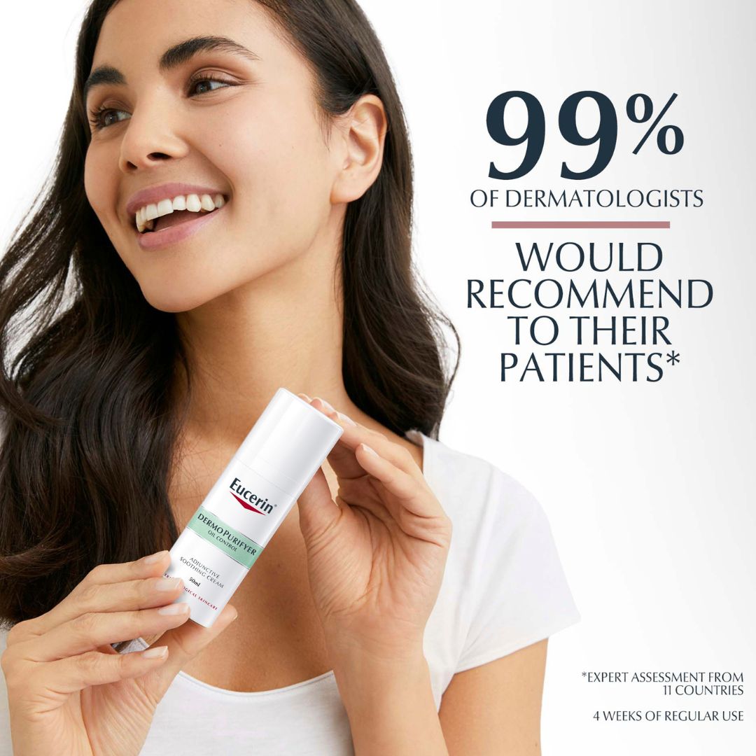 Eucerin Dermopurifyer Adjunctive Soothing Cream 50ML