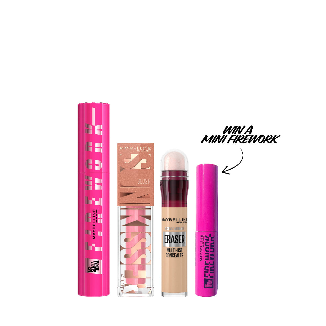 Firework Mascara + Sunkisser Blush + Instant Age Rewind + FREE Mini Firework Mascara At 20% OFF (Copy)