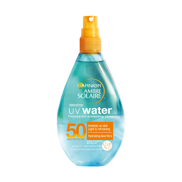 Garnier - Ambre Solaire UV Water SPF with Aloe Vera Water - 150ML