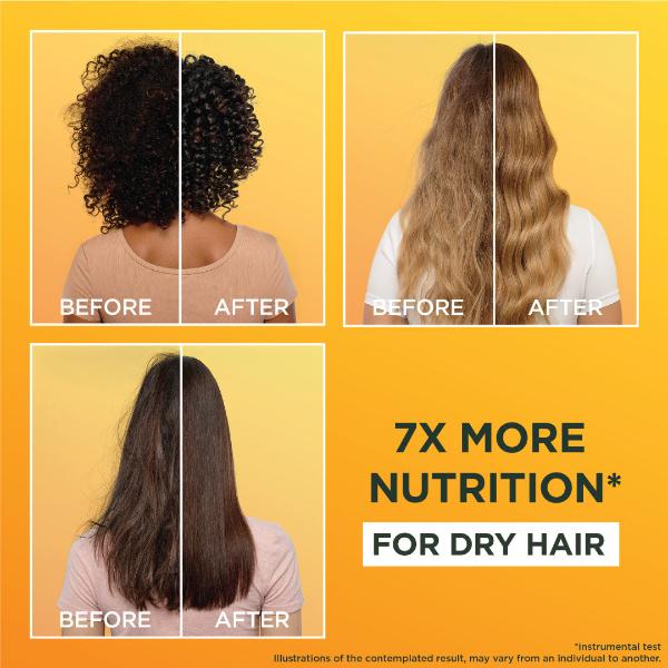 Garnier - Ultra Doux Hair Food Banana & Shea butter 3-in-1 Treatment Mask