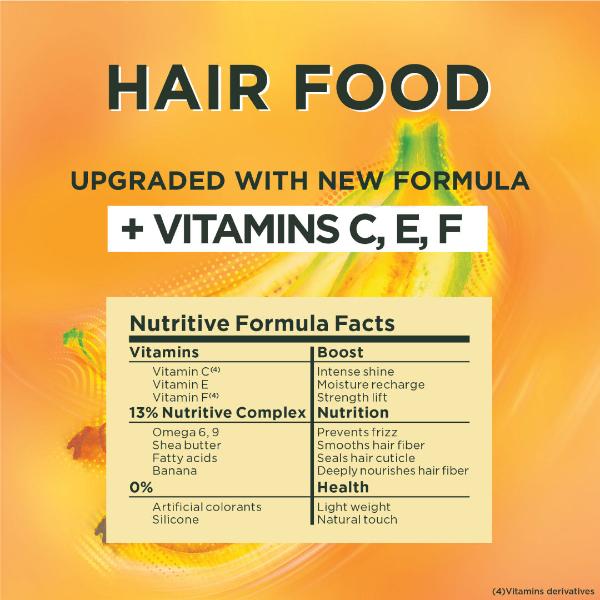 Garnier - Ultra Doux Hair Food Banana & Shea butter 3-in-1 Treatment Mask