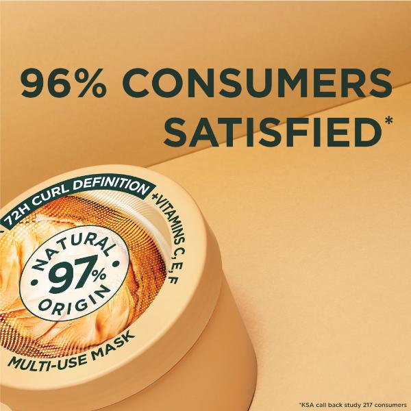 Garnier - Ultra Doux Hair Food Cocoa Butter & Jojoba Oil 3-In-1 Treatment Mask