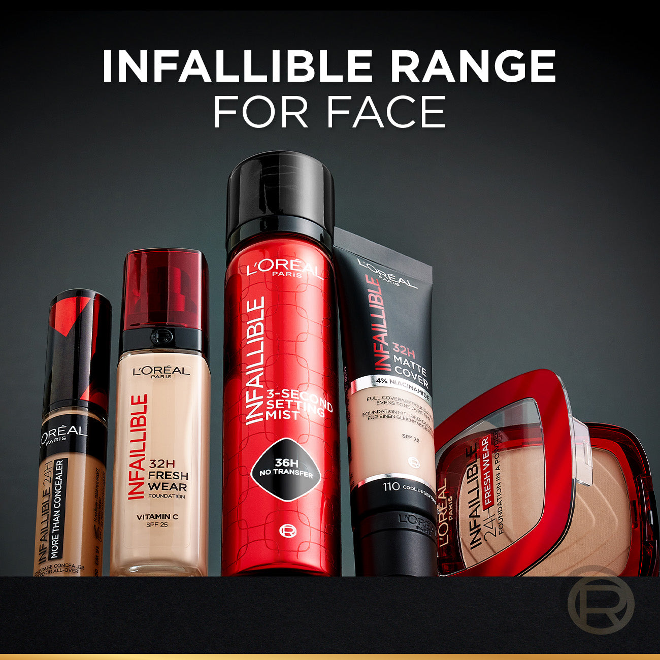 L'Oréal Paris Infallible Range
