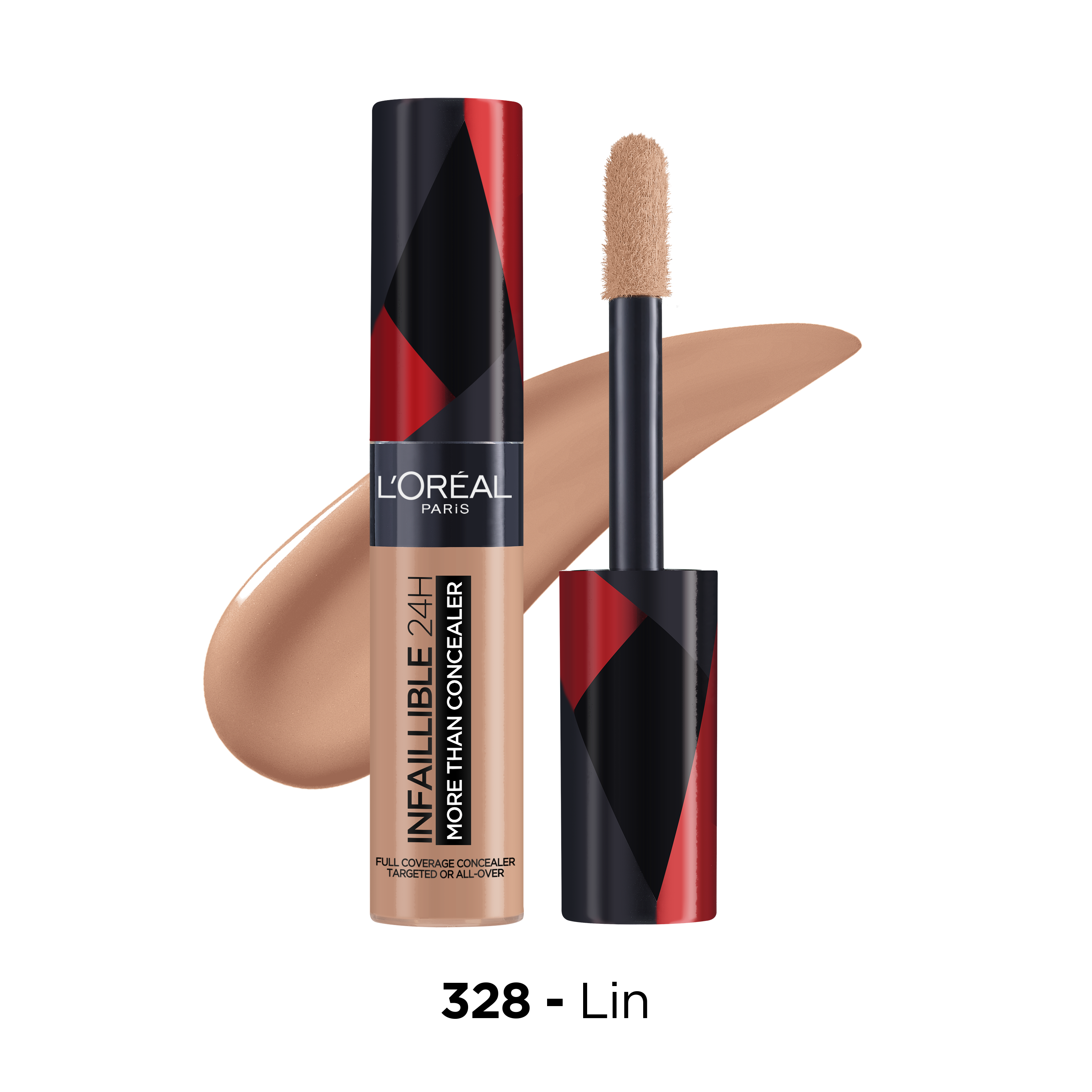 L'Oreal Paris - Infaillible Full Wear Waterproof Concealer Up To 24h Full Coverage-Flawless Matte Finish