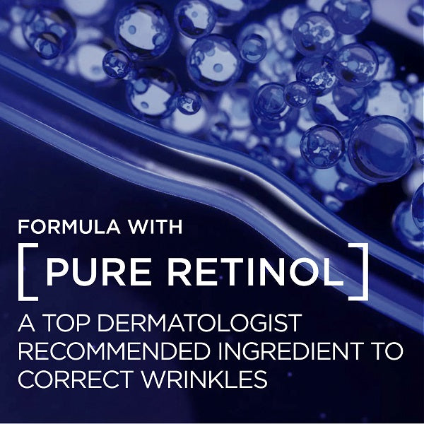 L'Oreal Paris - Retinol Night Serum For Face, With 0.2% Pure Retinol, For All Skin Types, 30 ml