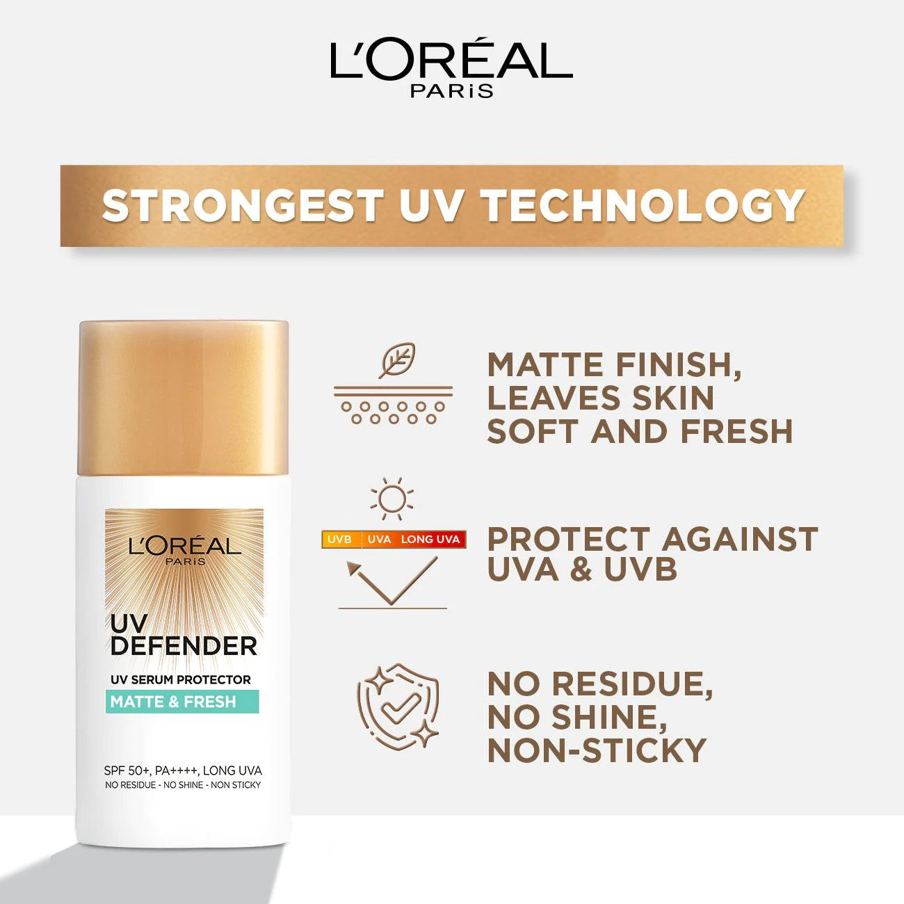 L'Oreal Paris - UV Defender - Shine Control