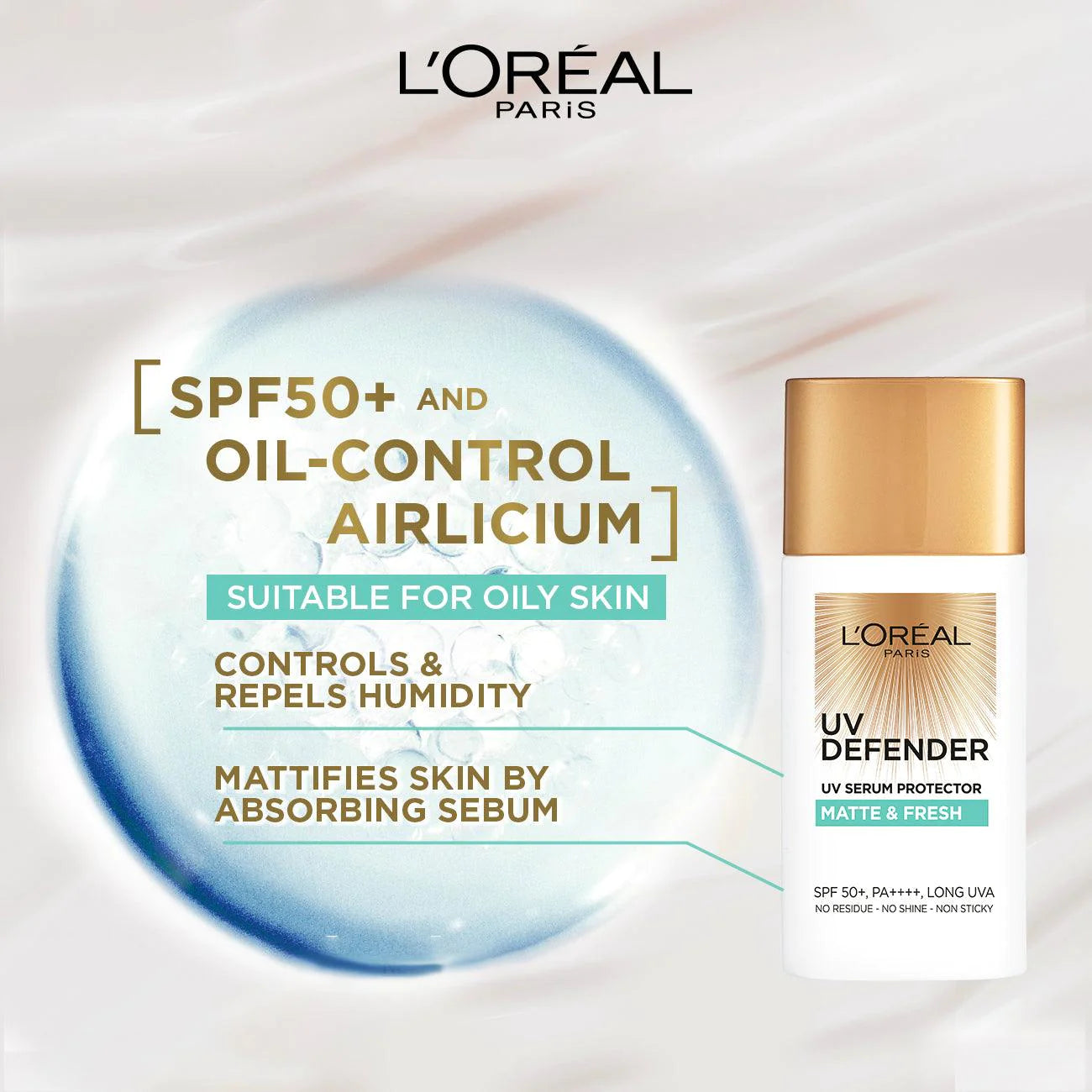 L'Oreal Paris - UV Defender - Shine Control