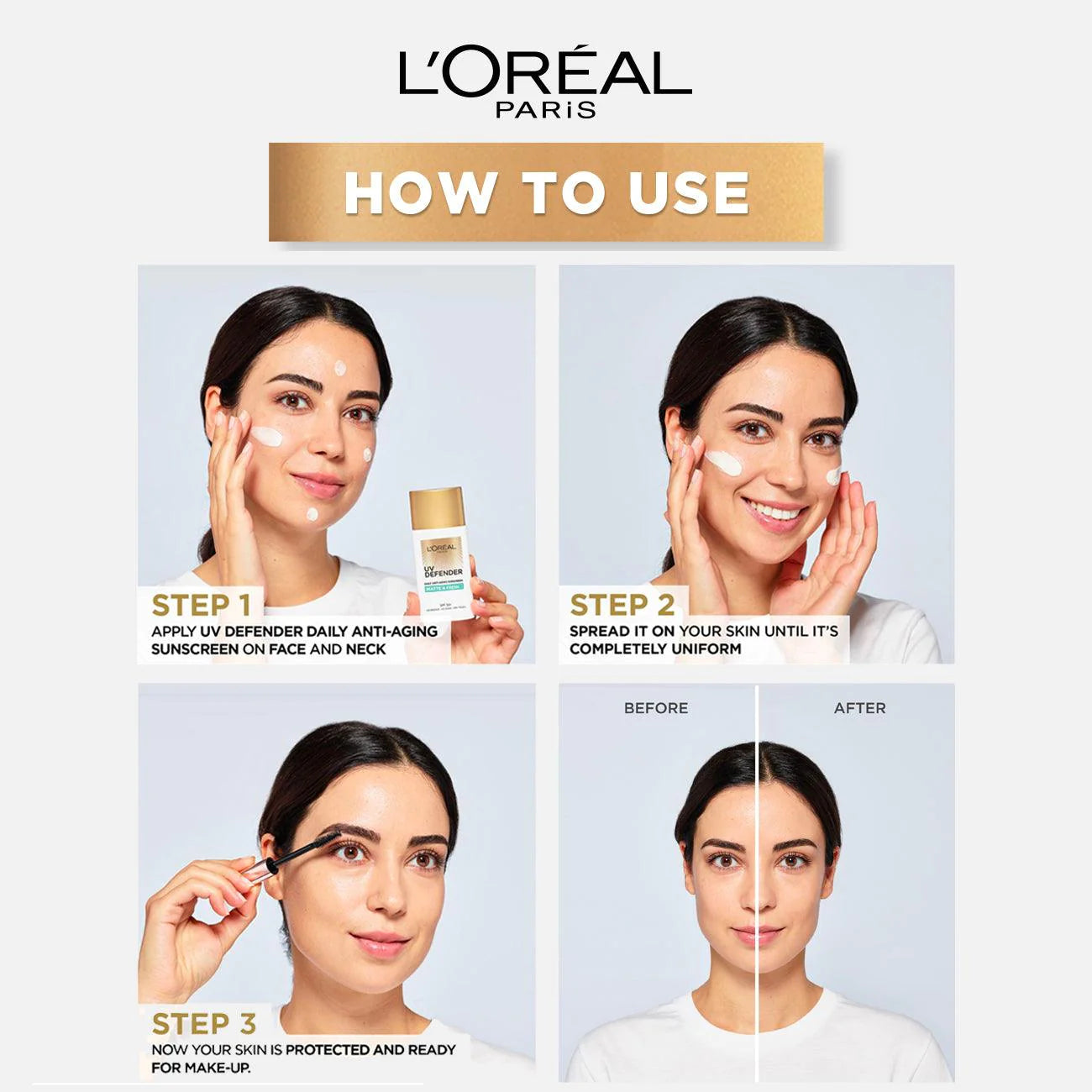L'Oreal Paris - UV Defender - Shine Control