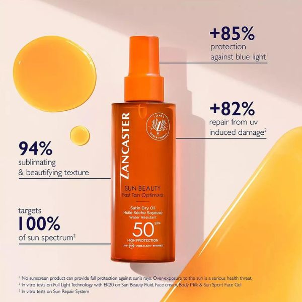 Lancaster - Sun Beauty Satin Dry Oil SPF50