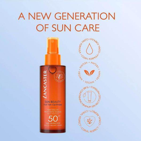 Lancaster - Sun Beauty Satin Dry Oil SPF50
