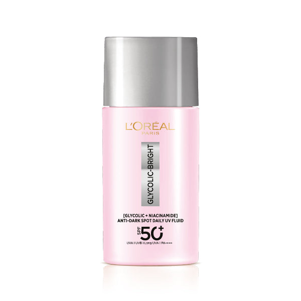 Glycolic Bright Anti-Dark Spot Daily UV Fluid SPF 50+ with [Glycolic Acid + Niacinamide]