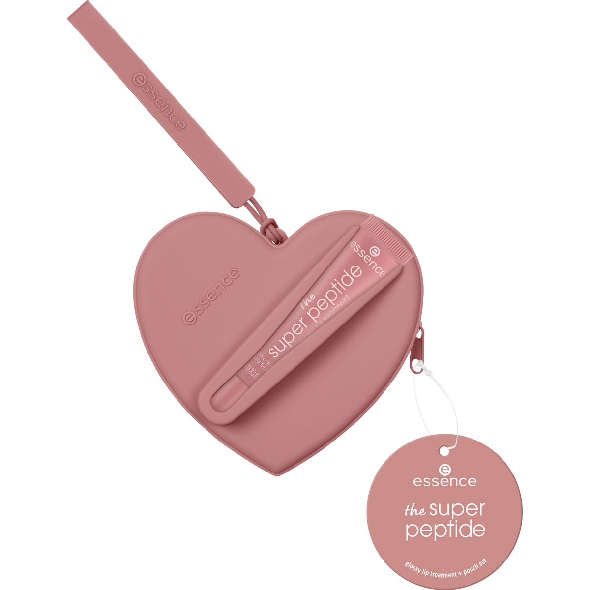 The Super Peptide Glossy Lip Treatment + Pouch Set