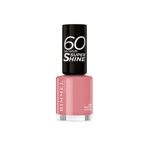 Rimmel 60 Seconds Super Shine Nail Polish - 235 Preppy In Pink