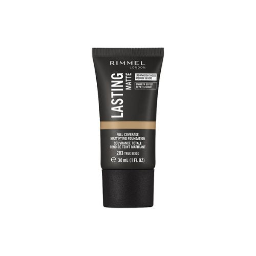 Rimmel Lasting Finish Matte Foundation - 203 True Beige 