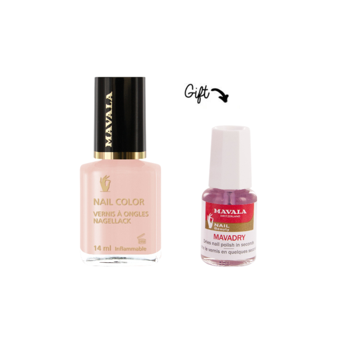 Nail Color + 2 FREE Mava Dry 5 ML