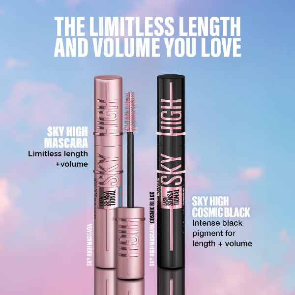 Lash Sensational Sky High Mascara VS Cosmic Black