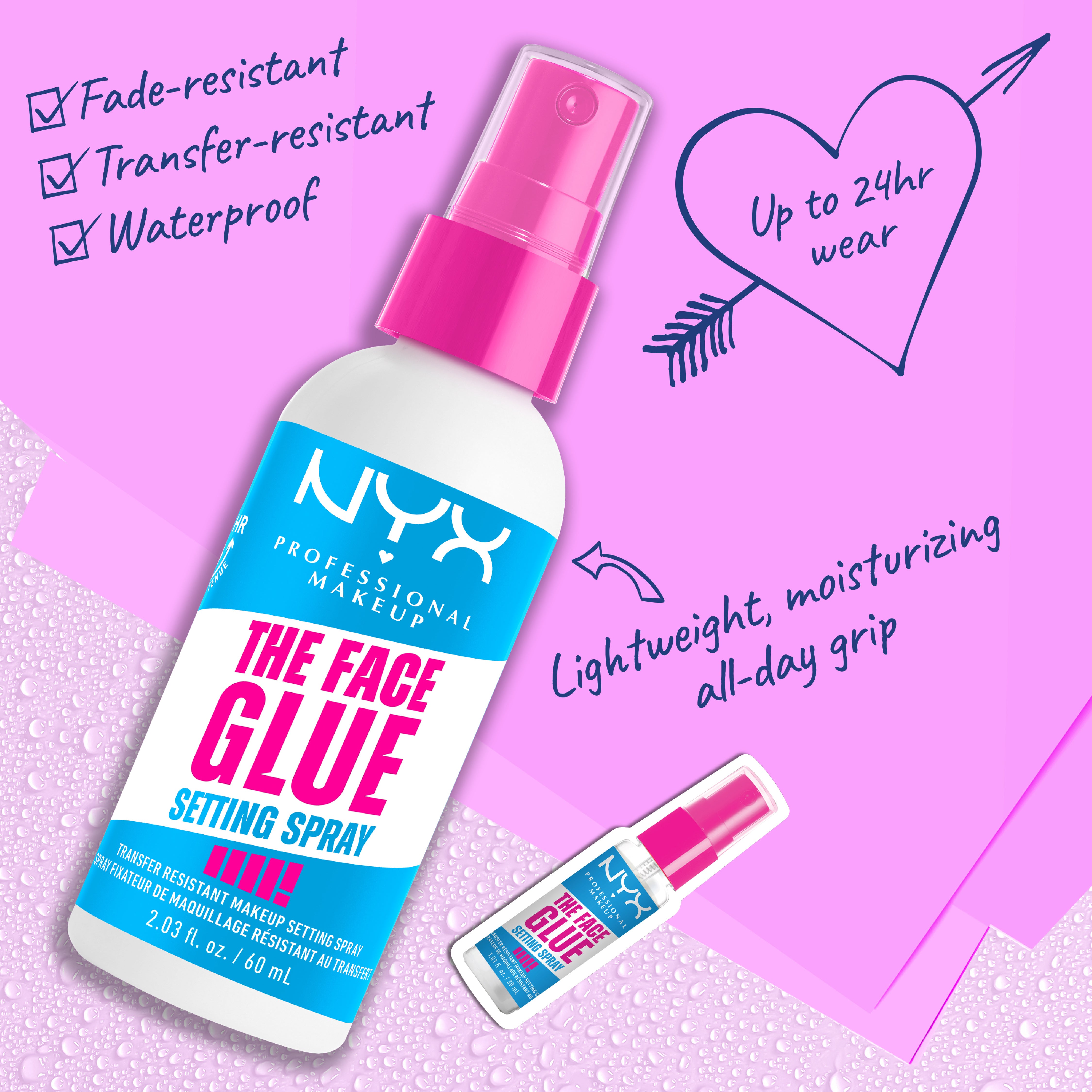 The Face Glue Setting Spray