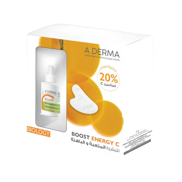 A-Derma Boost Vitamin C Radiance Energy Skin Set | Loolia Closet