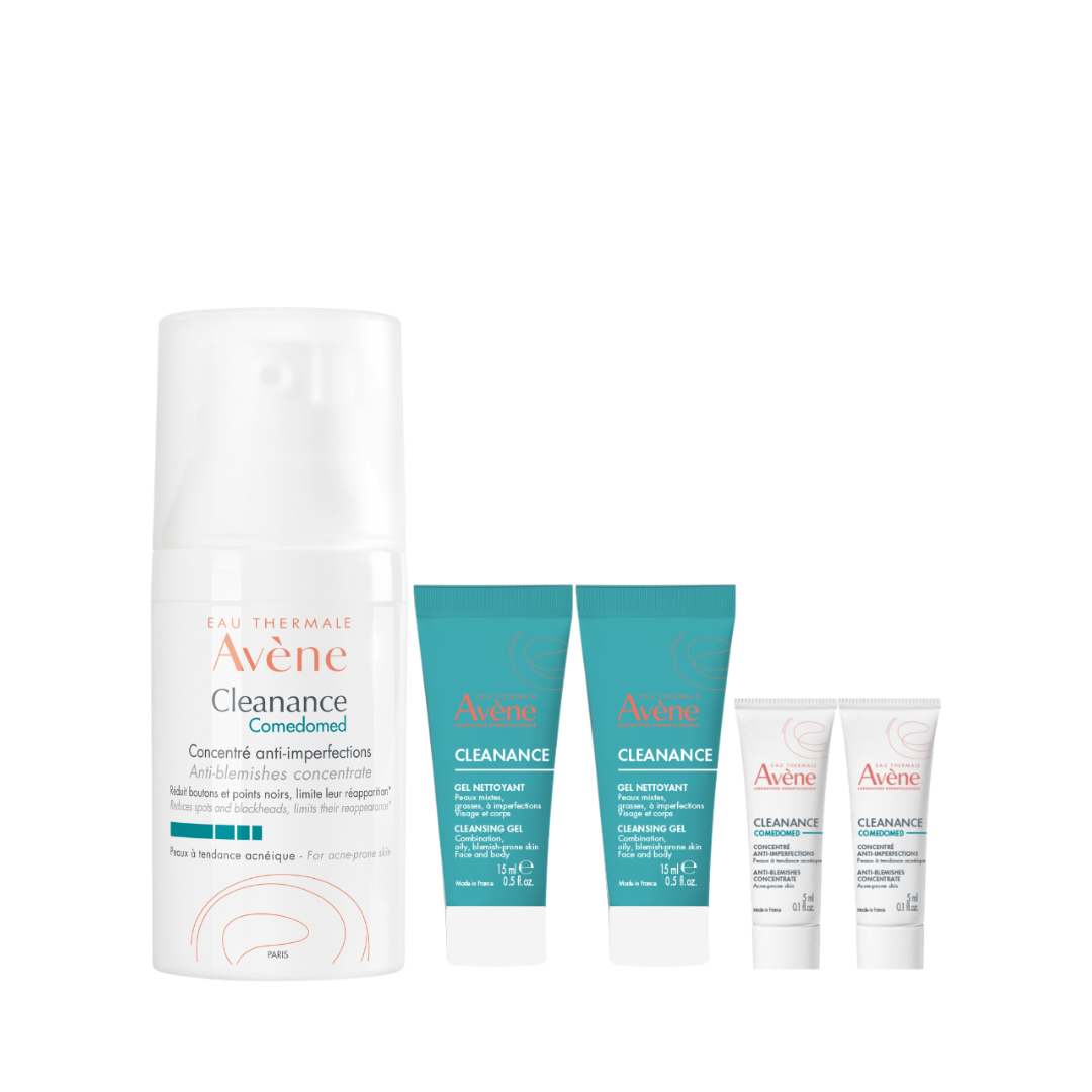 Comedomed Anti-Blemish Concentrate 30ML + 2 FREE Cleansing Gel 15 ML + 2 FREE Cleanance Comedomed 5ML
