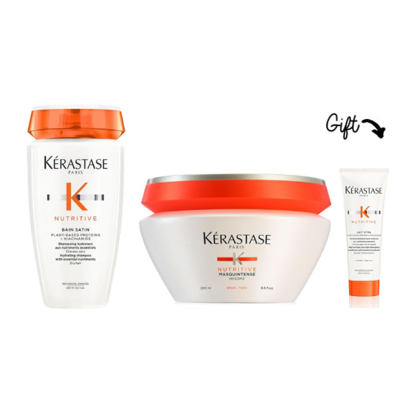 2x Nutritive Products+ FREE Nutritive lait vital - Travel Size