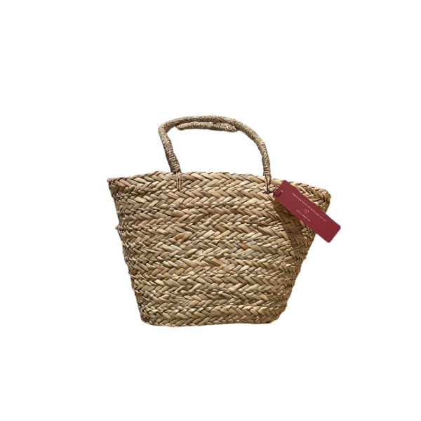Yasmine Straw Basket Bag