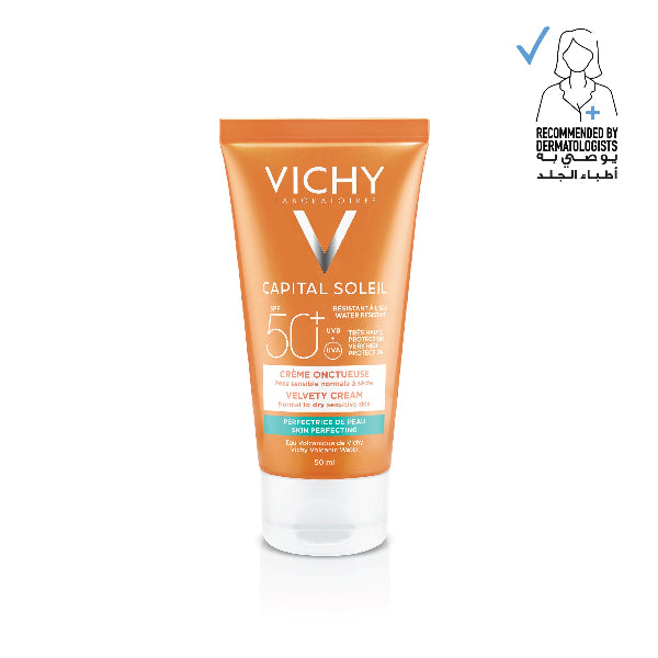 Vichy - Capital Soleil Velvety Sunscreen for Normal to dry Skin SPF 50